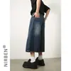 Nuevos Shorts de Mezclilla Rectos de Tres Cuartos Lavados Vintage Desgastados de Ajuste Holgado para Hombre, Verano 2026, Ajuste Holgado, Azul Oscuro de Moda
