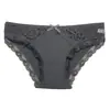 Venta al por mayor transfronteriza Ropa interior de algodón para mujer con refuerzo de algodón Ropa interior para mujer de cintura baja Cómodos Sexys Tanga de encaje Ropa interior pequeña