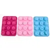 Molde de silicona para pastel de flores molde de silicona para cubitos de hielo molde de hielo caja de hielo molde para hornear gelatina pudín