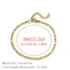 12 Peças Pulseiras de Aço Inoxidável da Moda Feminina, Conjunto de Joias Femininas Elegante e Luxuoso, Pulseiras de Aço Titânio Banhadas a Ouro Real 18K