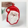 Toalha de Mão de Natal, Pano Absorvente de Secagem Rápida em Veludo Coral para Pendurar, Enfeite de Natal, Lembrança, Árvore de Natal Atacado