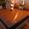 Alfombrilla de Seda de Bambú Fresca de Verano Alfombrilla de Hielo para Invierno y Verano Alfombrilla de Paja Doble Cara de Uso Positivo y Negativo Alfombrilla de Aire Acondicionado Individual y Doble para Dormitorio de Estudiantes Hogar