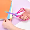 Conjunto de Três Peças de Tesouras Domésticas de Alfaiate em Aço Inoxidável, Tesouras Manuais para Corte de Papel, Tesouras Multifuncionais de Escritório, Conjunto de Tesouras Revestidas de Titânio