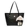 Bolsa Tote Estampada de Alta Qualidade e Grande Capacidade para Mulheres 2025 Nova Moda Versátil Bolsa de Axila Tendência Bolsa de Ombro para o Dia a Dia