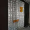 Tijolos de Vidro Quadrados Transparentes Vazados Tijolos de Cristal Tijolos Divisórios para Banheiro Parede de Fundo Vazados Translúcidos Feitos Sob Medida