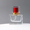 Botella de Perfume Rectangular Gruesa Transfronteriza, Botella de Spray Vacía, Botella de Muestra de Viaje, Botella Recargable de Perfume Tipo Presión, Botella de Spray Hidratante