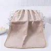 Toalha de Presente Espessa Absorvente com Borda Envolvida Logotipo Personalizado Veludo Coral de Alta Densidade Toalha Suave para Lavar o Rosto Diário em Casa