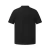 Camiseta de punto acanalado estilo "Old Money" americano Rumeng con cuello Henley de manga corta para hombre, Camiseta corta de media manga de verano para pareja para ir al trabajo