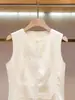 Shenzhen Nanyou ropa de mujer de alta gama verano nuevo elegante estilo Chanel sofisticado vestido tipo tank sin mangas para mujer