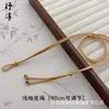 Corrente de Clavícula em Latão Banhado a Ouro para Mulheres, Conservação da Cor a Vácuo, Corrente de Osso de Cobra Resistente ao Desgaste, Corrente de Onda de Água, Corrente Chopard, Corrente Universal Ajustável DIY