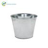 Cubo de hierro galvanizado, cubo de metal, cubo decorativo para jardín, cubo de placa galvanizada de color primario, cubo de hierro, cubo de almacenamiento