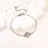Pulseira com Pingente Árvore da Vida de Aço Inoxidável Mais Vendida Transfronteiriça Pulseira Simples Personalizada Joias Atacado