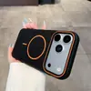 Funda magnética para teléfono con tacto de piel esmerilada para iPhone 18 Pro Max Apple 17 Cubierta de cobertura total Protección contra caídas 16