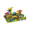Blocos de Montar Pista de Bolas Deslizantes de Partículas Grandes Educacionais Brinquedos de Montagem Brinquedos de Blocos de Construção Presentes para Meninos e Meninas