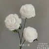 Flores Artificiales Blancas para Arreglos de Boda, Flores de Seda, Flores Falsas, Decoración de Guía de Camino para Salón de Bodas, Arte Floral al por Mayor