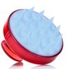Cepillo de Champú de Silicona Masaje Adulto Limpiador de Champú Redondo Baño Champú Peine Cepillo Diente Belleza Peluquería Herramienta