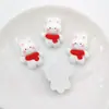 Novo Prato de Urso Coelho Desenho Animado de Natal Acessórios de Resina diy Grampo de Cabelo Patch de Cabeçalho Material para Capa de Celular