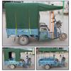 Toldo para Carroceria de Triciclo Elétrico Tecido Espessado Tubo Redondo Dobrável Fechado Toldo para Triciclo Elétrico shihuai
