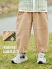 Pantalones Largos de Algodón para Niños Atuendo de Otoño Estilo Primavera y Otoño Pantalones Casuales para Niños Pequeños Niños Moda de Otoño