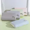 Funda de almohada de seda helada de verano, sensación fresca, funda de almohada viscoelástica para niños, tapete de almohada fresco, funda de almohada de látex de frijol tailandés para adultos