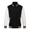 Jaquetas de baseball de fleece personalizadas para outono e inverno para professores de jardim de infância, uniformes de jardim de infância, uniformes escolares, roupas de trabalho, cardigans com zíper, uniformes de equipe, bordados