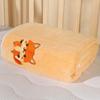 Bebé bebé recién nacido baño súper suave y cómodo vellón de coral absorbente de secado rápido sin pelusa toalla de baño unisex
