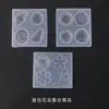 Molde de Resina de Cristal DIY Papoula Coleção de Sobremesas de Pão Molde Ornamento de Flor e Folha Molde de Silicone