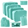 2025 Novas Sacolas Organizadoras Populares para Cosméticos, Mudança, Viagem, Conjunto de Sete Peças para Roupas, Colchas, Roupa Íntima, Desktop Atacado
