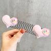 Accesorios para el cabello de resina de hierro Peine para cabello suelto Artefacto para el acabado del cabello suelto Diadema Horquilla elegante de flores para el cabello de mujer