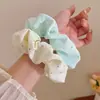 Goma para el pelo sencilla con pedrería para mujer, alta elasticidad y durabilidad, para moños, accesorio para el pelo de banda elástica