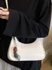Bolso Pequeño Casual para Viajes Diarios de Mujer 2026 Verano Nuevo Bolso Baguette de Color Sólido Bolso Cruzado Bolso de Hombro a la Axila de Moda