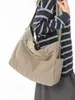 Bolso de Lona Simple Yozhi 2026 para Mujer, Bolso de Hombro Casual de Gran Capacidad, Bolso de Mano Artístico para el Trabajo