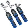 Llave de torsión con pantalla digital electrónica, Llave de torsión ajustable, Herramienta de inspección de alta precisión para reparación y mantenimiento de automóviles