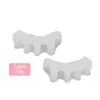 Separador de Dedos do Pé com Cinco Furos Silicone Corretor de Joanete Separador do Dedo Grande do Pé Separador de Dedos do Pé para Adultos Que Pode Ser Usado com Sapatos