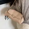 Bolso Pequeño Retro de Ante y Felpa Maillard de Hombro Único para Mujer, Tendencia Otoño 2026, Bolso Cruzado para Viajes