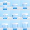 Muestra de Fábrica Plástico Botella Viaje Cosméticos Botella Recargable 50g 100g Transparente Boca Ancha Botella Botella para Crema