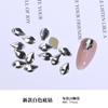Cadena ultrafina de metal estilo japonés para joyería de uñas, estilo Twilight Logg, muy popular.