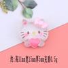 Mini parche de resina con diseño de perro de orejas grandes, ideal para decorar uñas, con pegamento en crema, para fundas de teléfono, venta al por mayor