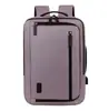 Mochila Casual Multifuncional Transfronteiriça Expansível de Duas Alças Grande Capacidade para Laptop Mochila de Viagem Masculina