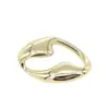 Botón Decorativo Ovalado Grande de Metal para Ropa Abrigo Exquisito Abrigo Cortavientos Hebilla de Piel Lote de Botones DIY para Ropa