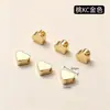 Contas Espaçadoras de Ouro 24K Alta Retenção de Cor Feitas à Mão Acessórios para Joias DIY Colar Pulseira Contas Espaçadoras Materiais Direto do Fabricante