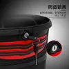 Canasta Eléctrica Antirrobo para Bicicleta, Engrosada con Candado, Impermeable, Almacenamiento para Casco, Canasta Universal para Asiento Trasero, Portaequipajes Trasero Desmontable