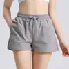 Pantalones Cortos Deportivos de Verano para Usar por Encima, Secado Rápido, Holgados de Tres Puntos para Correr y Fitness, Pantalones de Yoga para Mujer, Casual Transfronterizo