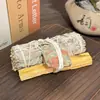 Atacado do Fabricante Sálvia Branca da Califórnia Cristal Calcita Marroquina Pedra Bruta Conjunto de Aromaterapia Ornamento de Purificação de Ambiente Interno