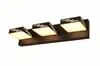 Luz LED frontal para espejo de lavabo de baño, tocador minimalista retro japonés, lavabo, lámpara de pared giratoria para iluminación de cuadros