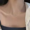 Colar de Borboleta Feminino Estilo Ins Design de Nicho Corrente para Clavícula Pingente de Personalidade Temperamento Simples Presente Joias para Atacado