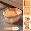 Cubeta Plegable para Baño de Pies Profundiza sobre la Pantorrilla con Tapa Aislamiento Masaje Cubeta para Baño de Pies Cuidado de la Salud en el Hogar Palangana Gruesa para Baño de Pies