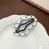 Pinza para el Cabello de Cuero Sintético con Lunares Dulces para Niñas, Nuevo Lindo Clip BB de Estrella de Cinco Puntas y Nube para Niños, para Flequillo y Cabello Suelto