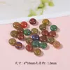 Vidro Degradê Estilo Picasso Contas Soltas Contas Espaçadoras de Ábaco Pulseira Colar DIY Feito à Mão Acessórios de Joias com Contas de Vidro Atacado