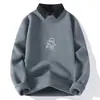 Transfronterizo Caliente Caliente en stock Otoño e Invierno Nuevo Casual Suéter Falso de Dos Piezas Suéter Base Suéter Talla Grande